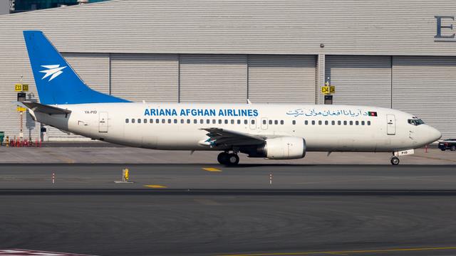 YA-PID:Boeing 737-400:Ariana Afghan Airlines